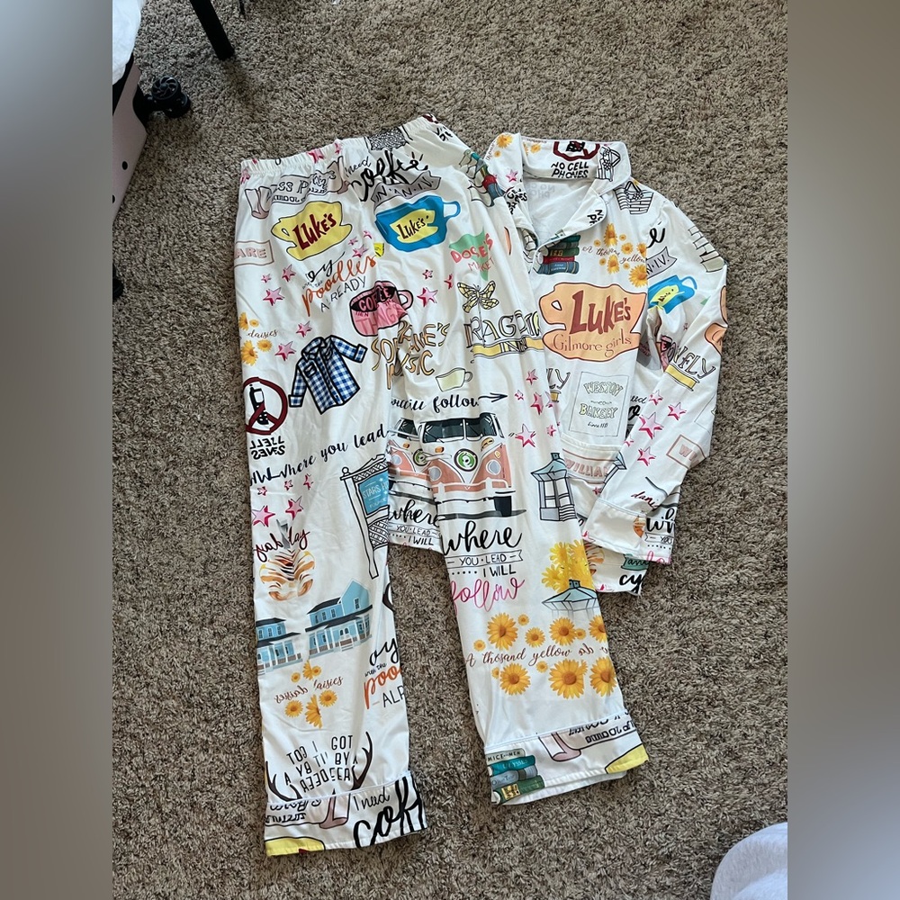 Gilmore girls pajama set